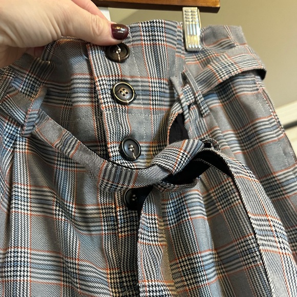 Paper bag plaid pant - Picture 5 of 6